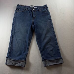 Levis 515 Jean Women's Size 6 Capri Stretch Color Blue Denim